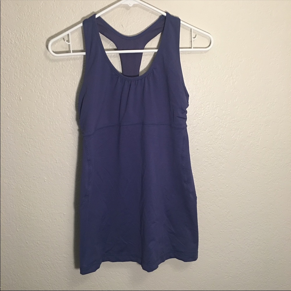 Lululemon Purple racerback size 10 tank top